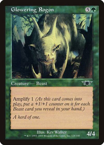 Glowering Rogon LGN-128 Legions Magic card