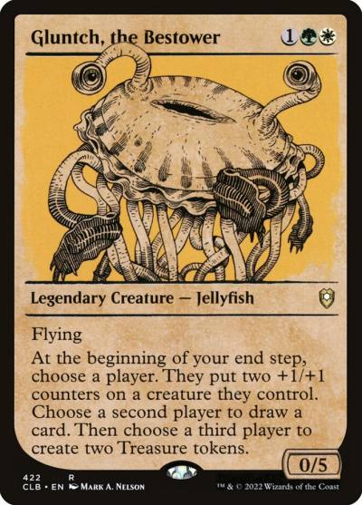 Gluntch, the Bestower CLB-422 Commander Legends: Battle for Baldur's Gate Magic card