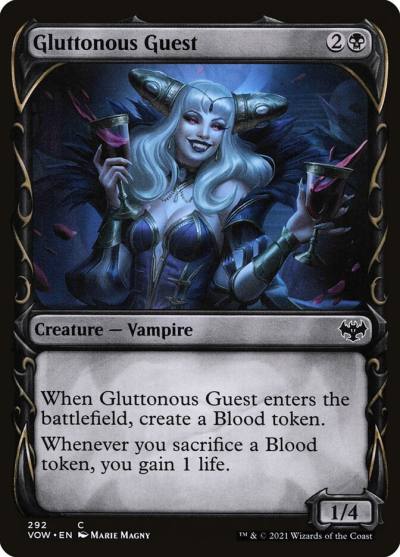 Gluttonous Guest VOW-292 Innistrad: Crimson Vow Magic card