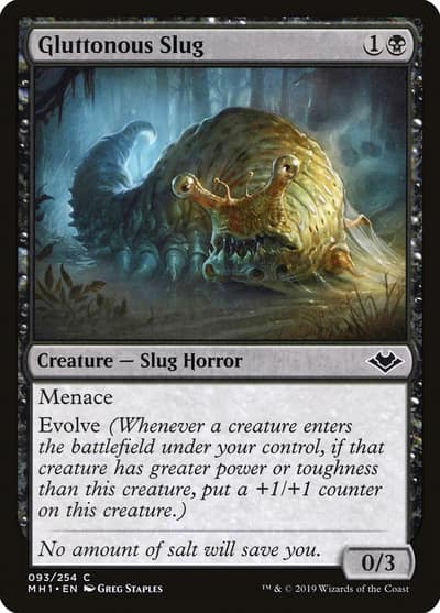 Gluttonous Slug 93 Modern Horizons Magic card