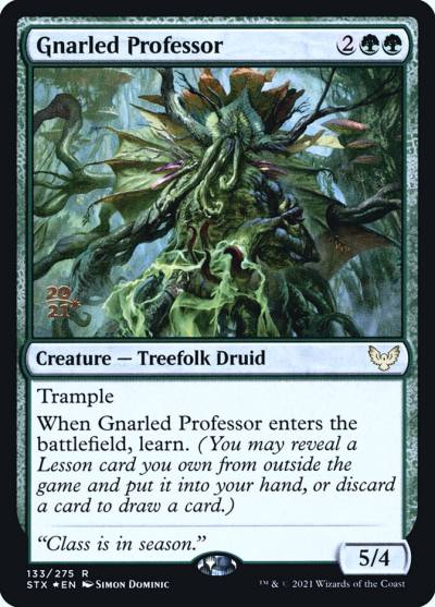 Gnarled Professor PSTX-133S Strixhaven: School of Mages Promos Magic card