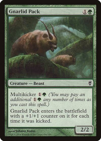 Gnarlid Pack CNS-166 Conspiracy Magic card