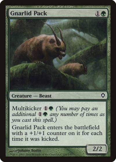 Gnarlid Pack WWK-101 Worldwake Magic card