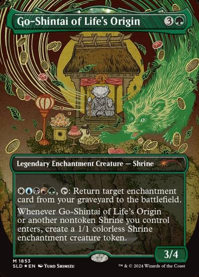 Go-Shintai of Life's Origin SLD-1853 Secret Lair Drop Magic card