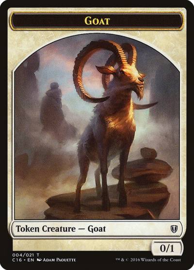 Goat TC16-4 Commander 2016 Tokens Magic card