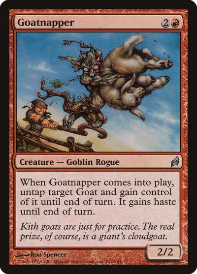 Goatnapper 172 Lorwyn Magic card