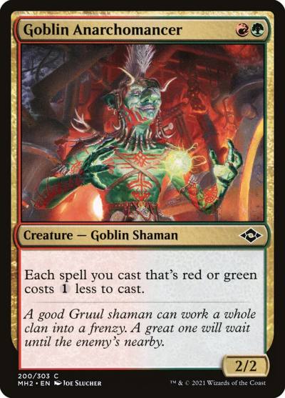 Goblin Anarchomancer MH2-200 Modern Horizons 2 Magic card