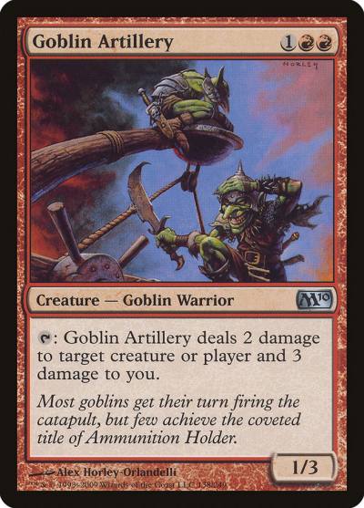 Goblin Artillery M10-138 Magic 2010 Magic card