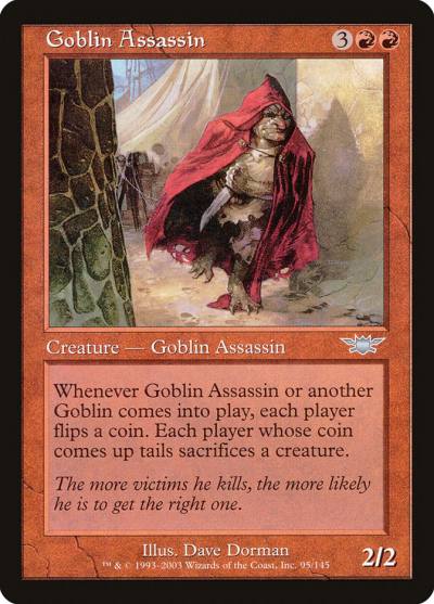 Goblin Assassin LGN-95 Legions Magic card
