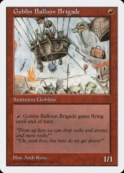 Goblin Balloon Brigade ATH-30 Anthologies Magic card