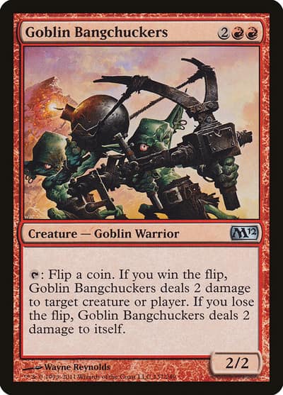 Goblin Bangchuckers 137 Magic 2012 Magic card