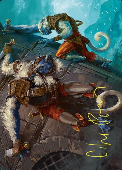 Goblin Boarders // Goblin Boarders AFDN-11 Foundations Art Series Magic card