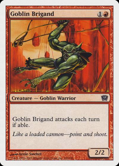 Goblin Brigand 9ED-190 Ninth Edition Magic card