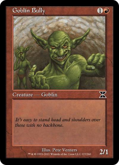 Goblin Bully ME4-117 Masters Edition IV Magic card