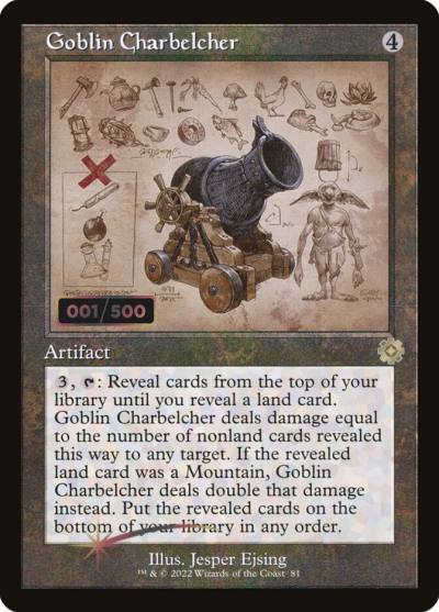 Goblin Charbelcher BRR-81Z The Brothers' War Retro Artifacts Magic card