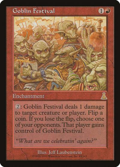 Goblin Festival UDS-83 Urza's Destiny Magic card