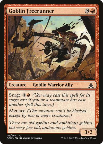 Goblin Freerunner 111 Oath of the Gatewatch Magic card
