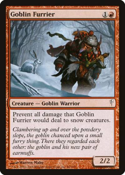 Goblin Furrier 82 Coldsnap Magic card