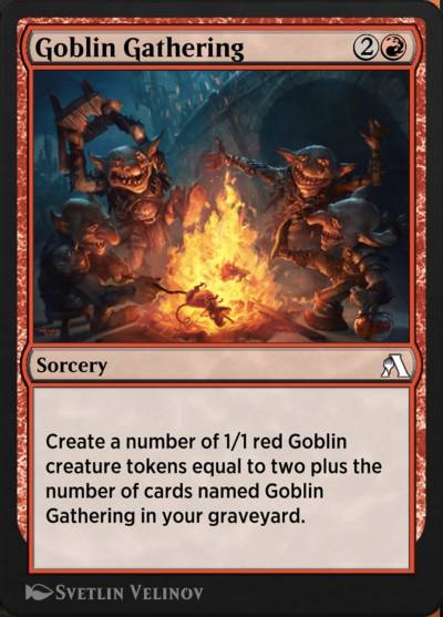 Goblin Gathering ANB-71 Arena Beginner Set Magic card