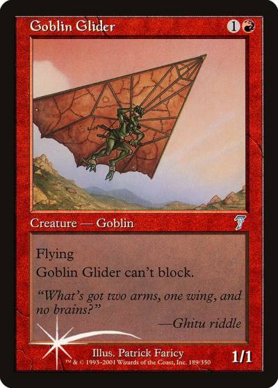 Goblin Glider 7ED-189STAR Seventh Edition Magic card