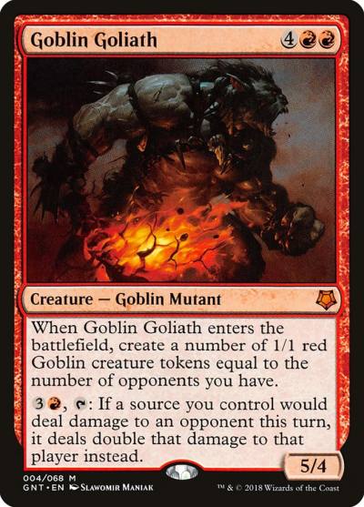 Goblin Goliath GNT-4 Game Night Magic card