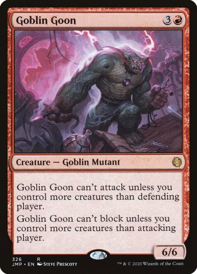 Goblin Goon JMP-326 Jumpstart Magic card
