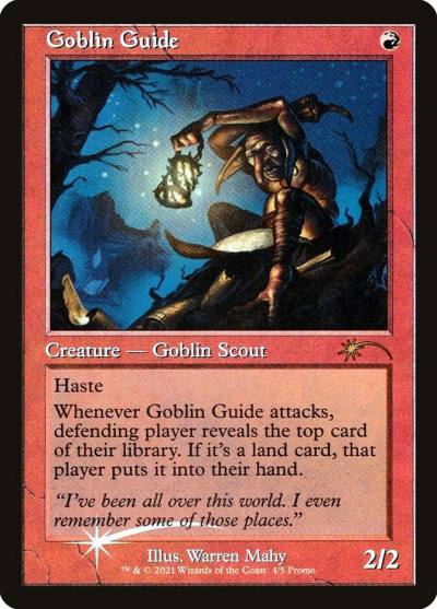 Goblin Guide PLG21-4 Love Your LGS 2021 Magic card