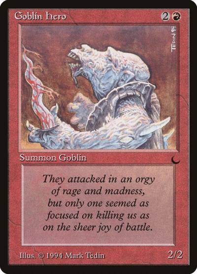 Goblin Hero DRK-66 The Dark Magic card