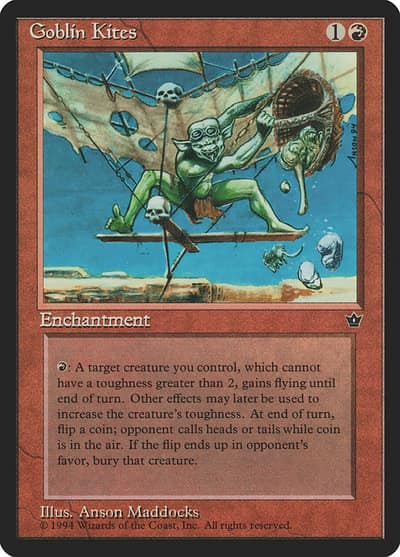 Goblin Kites FEM-57 Fallen Empires Magic card