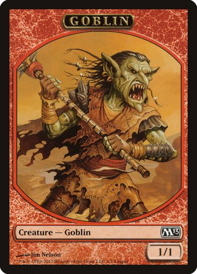 Goblin L12-1 League Tokens 2012 Magic card