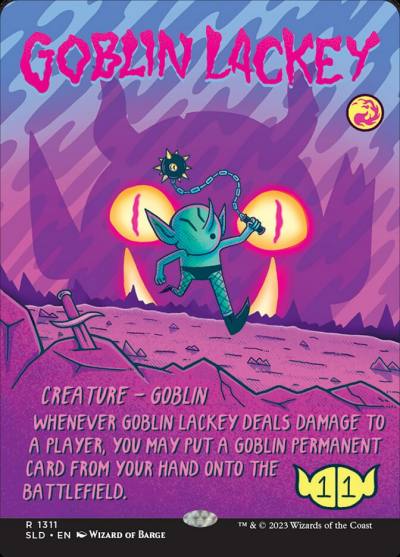 Goblin Lackey SLD-1311 Secret Lair Drop Magic card