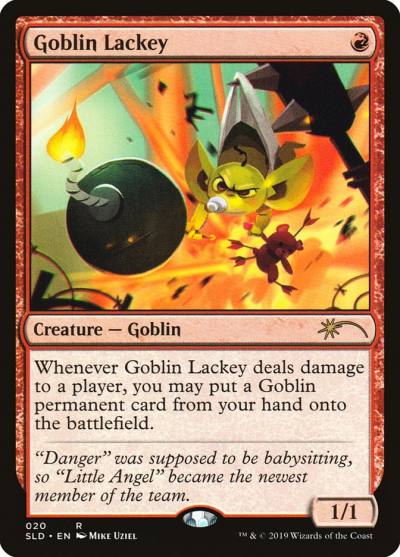 Goblin Lackey SLD-20 Secret Lair Drop Magic card