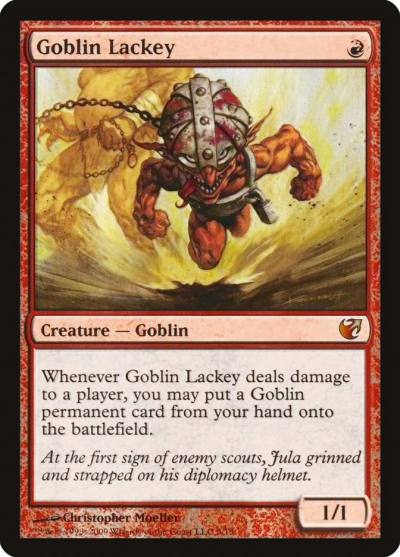 Goblin Lackey V09-5 From the Vault: Exiled Magic card