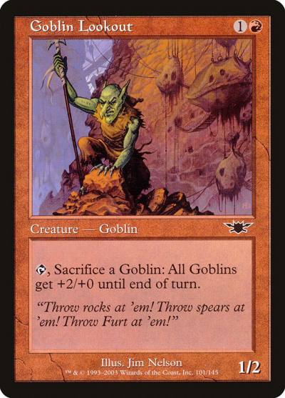 Goblin Lookout 101 Legions Magic card