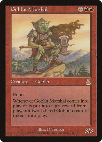 Goblin Marshal UDS-85 Urza's Destiny Magic card