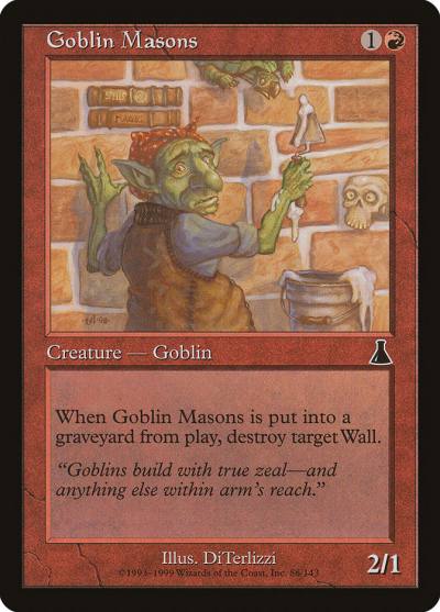 Goblin Masons 86 Urza's Destiny Magic card
