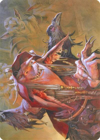 Goblin Matron // Goblin Matron AMH1-17 Modern Horizons Art Series Magic card