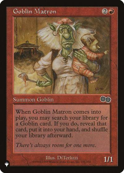 Goblin Matron PLST-USG-191 The List Magic card