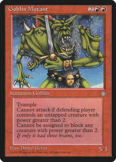 Goblin Mutant ICE-188 Ice Age Magic card