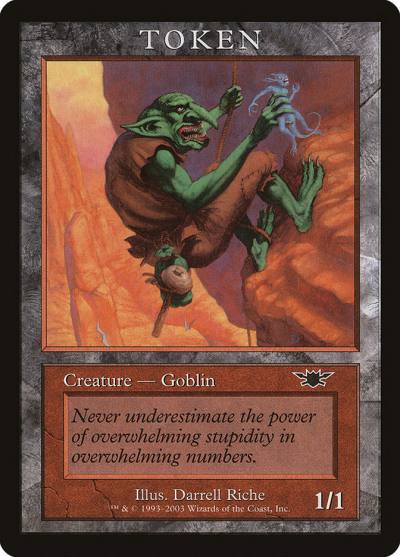 Goblin P03-5 Magic Player Rewards 2003 Magic card