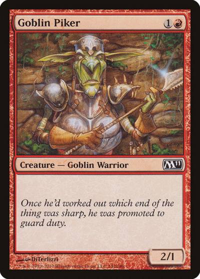 Goblin Piker M11-142 Magic 2011 Magic card