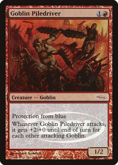Goblin Piledriver G08-4 Judge Gift Cards 2008 Magic card
