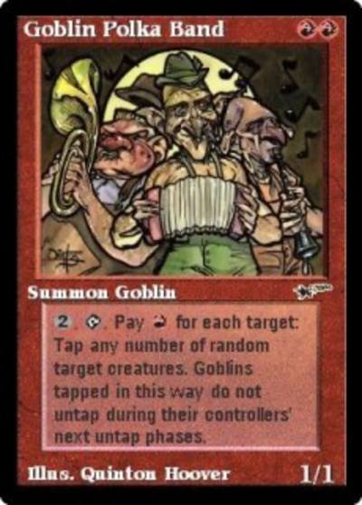 Goblin Polka Band PAST-4 Astral Cards Magic card