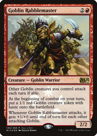 Goblin Rabblemaster PM15-145 Magic 2015 Promos Magic card