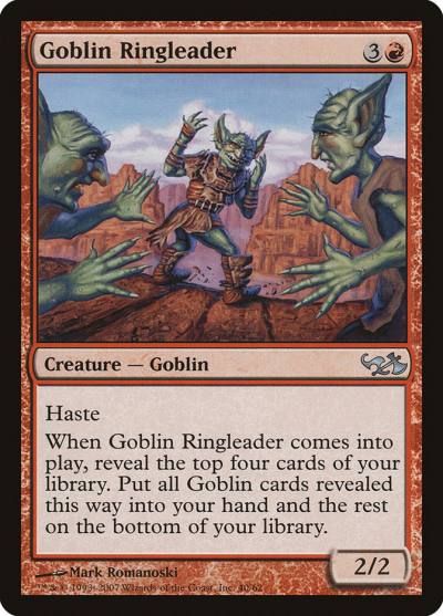 Goblin Ringleader DD1-40 Duel Decks: Elves vs. Goblins Magic card