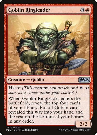 Goblin Ringleader M20-143 Core Set 2020 Magic card