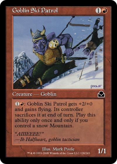 Goblin Ski Patrol ME2-128 Masters Edition II Magic card