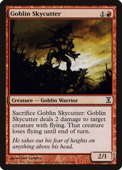 Goblin Skycutter TSP-159 Time Spiral Magic card