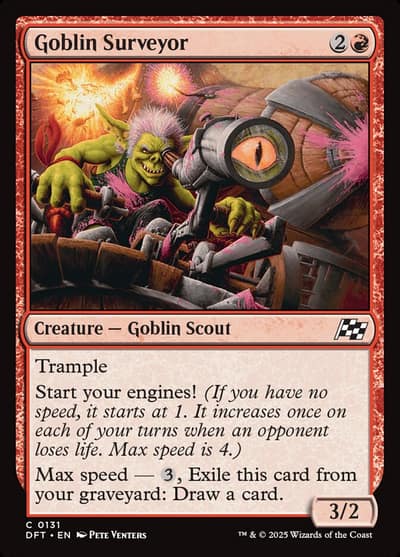 Goblin Surveyor 131 Aetherdrift Magic card