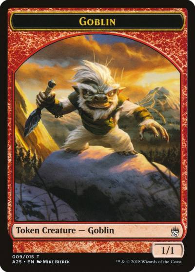 Goblin TA25-9 Masters 25 Tokens Magic card